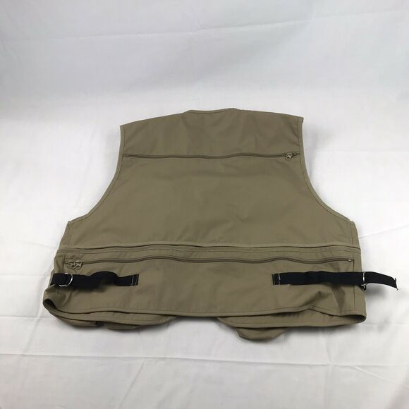 Vintage 90’s River Run Frying Pan Hunting Fishing Field Vest Size L - Picture 3 of 8